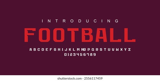 Modern abstract digital tech font. Logo creative font, type, technology, movie, digital, music, movie. Font and illustration in vector format. 