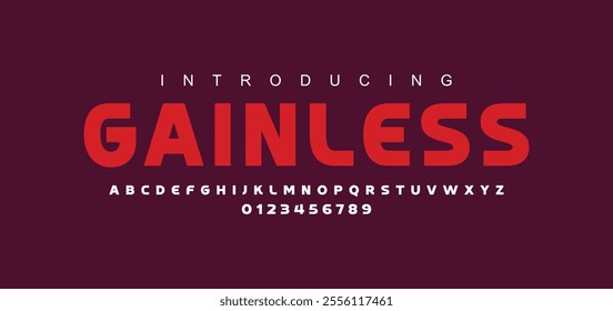 Modern abstract digital tech font. Logo creative font, type, technology, movie, digital, music, movie. Font and illustration in vector format. 