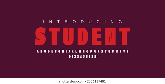 Modern abstract digital tech font. Logo creative font, type, technology, movie, digital, music, movie. Font and illustration in vector format. 