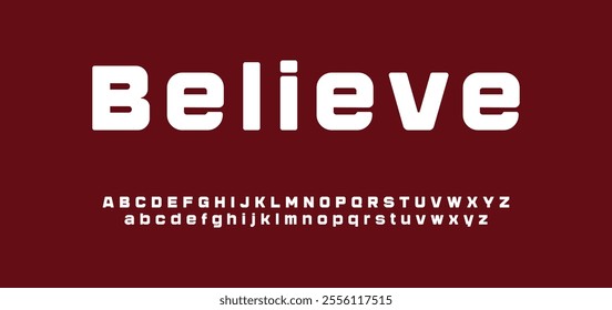 Modern abstract digital tech font. Logo creative font, type, technology, movie, digital, music, movie. Font and illustration in vector format. 