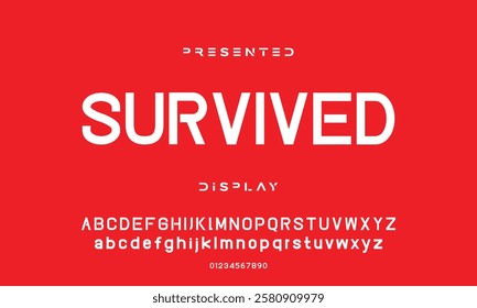 Modern abstract digital tech font. Logo creative font, type, technology, movie, digital, music, movie. Font and illustration in vector format.