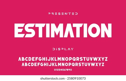 Modern abstract digital tech font. Logo creative font, type, technology, movie, digital, music, movie. Font and illustration in vector format.