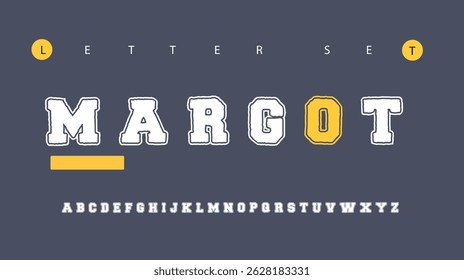 Modern abstract digital tech font. Logo creative font, type, technology, movie, digital, music, movie. Font and illustration in vector format.