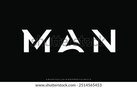 Modern abstract digital tech font. Logo creative font, type, technology, movie, digital, music, movie. Font and illustration in vector format.