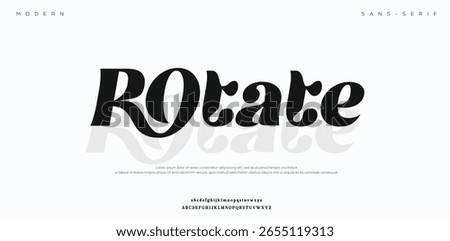 Modern abstract digital tech font. Logo creative font, type, technology, movie, digital, music, movie. Font and illustration in vector format.