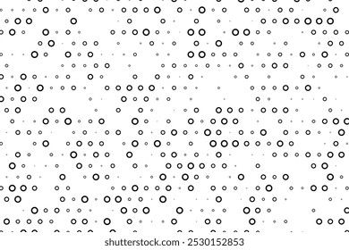 Modern abstract dot pattern with holes and grid