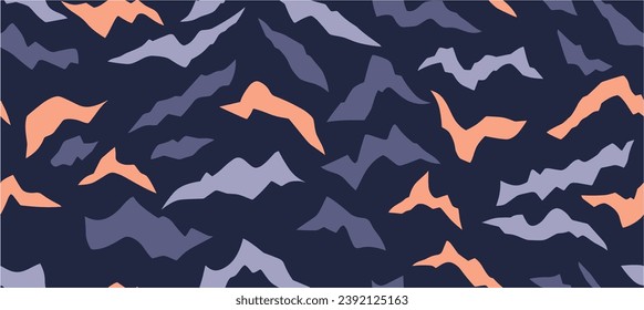 Modern abstract drawing wallpaper design. Abstract Wavy Background. Abstract colorful wavy shapes background. Wave Abstract Background. Seamless.