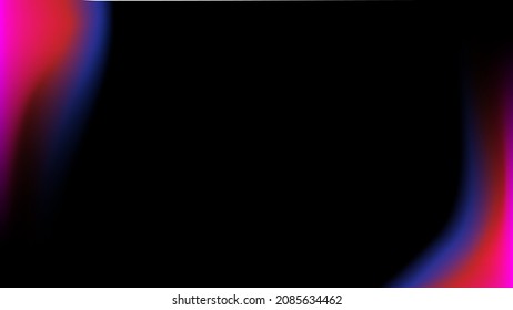 Modern abstract dynamic black vector background