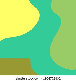abstracto moderno. Formas de color dinámico. Pancarta abstracta con formas líquidas fluidas. Plantillas para fondos vectoriales.