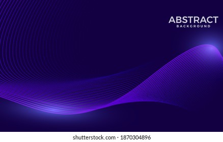 Modern abstract dynamic flow effect background. Vector design template for banner, advertising, poster, cover.