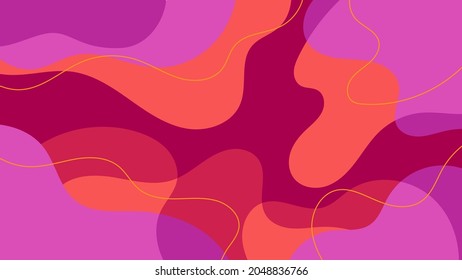 Modern abstract dynamic fluid vector background