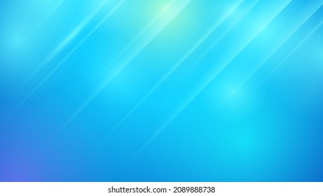 Modern Abstract Dynamic Light Gradient Blue Background