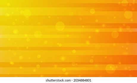 Modern Abstract Dynamic Orange Background With Glitter And Bokeh Effect