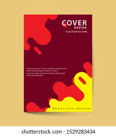 Modern abstract dynamic trendy design covers . Cool gradient shapes composition. Eps10 vector.