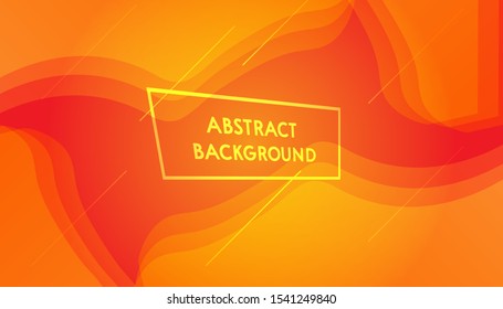 Modern Abstract dynamic wave Background for Presentation Template, Social Media Web, Business and Website. Vector Illustration EPS 10.