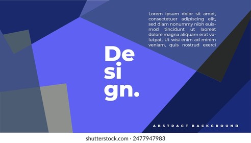 modern abstract elegant geometric background with dynamic color composition for cover banner presentation template