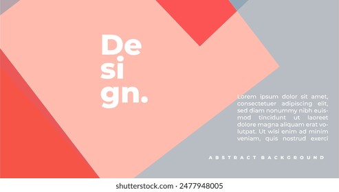 modern abstract elegant geometric background with dynamic color composition for cover banner presentation template