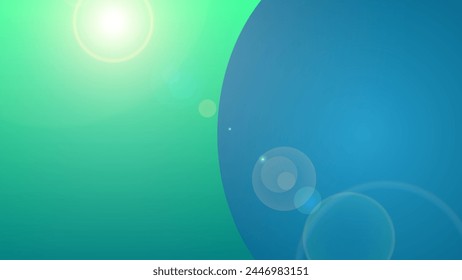 Fondo moderno abstracto elegante de la bengala del lente. Fondo de Fondo de pantalla Para aplicaciones de Web y móviles, infografía de negocios y redes sociales, decoración moderna, ilustración artística y diseño de Plantilla. 