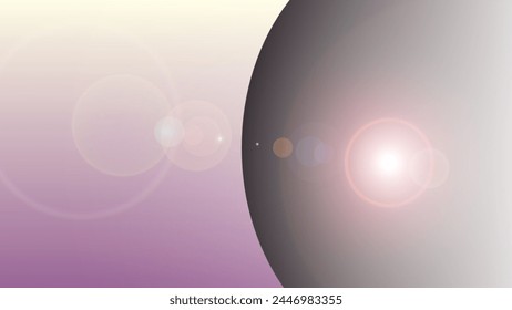 Fondo moderno abstracto elegante del producto de la llamarada de la lente. Abstractas fondo borroso, Para aplicaciones de Web y móviles, infografía de negocios y medios sociales, decoración moderna, ilustración artística 