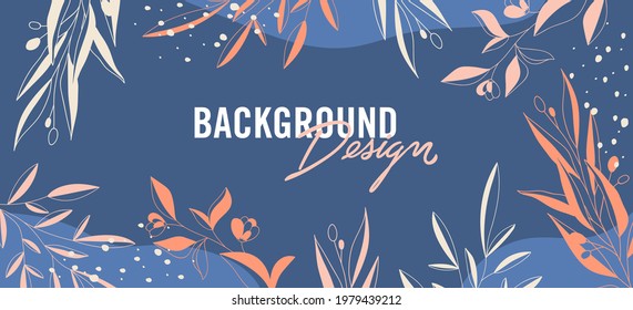 Modern abstract elements set, minimal design, vector illustration.