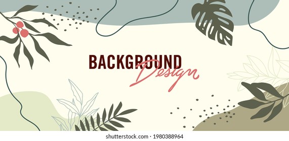 Modern abstract elements set, minimal design, vector illustration.