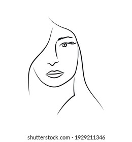 263,969 Female face silhouette Images, Stock Photos & Vectors ...