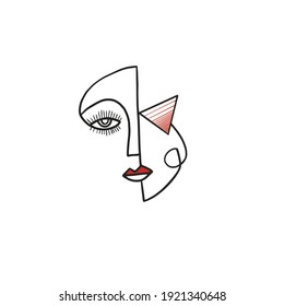 vectores de dibujo abstracto moderno