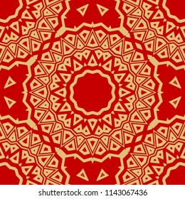 Modern abstract festival symbol stylish Decorative Cicle Vector Shapes. Floral mandala. Vector illustration.