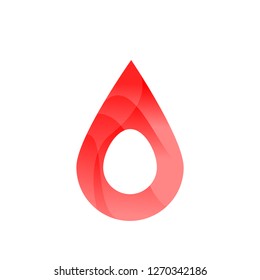 Modern Abstract Fire flame icon logo vector