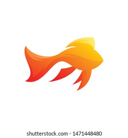 Modern Abstract Fish illustration design