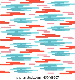 Modern Abstract Flat Colorful Background for Your Artwork and Design. Vector illustration.