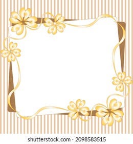 Fondo floral abstracto moderno. ilustración vectorial