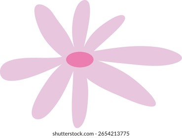 Modern Abstract Floral Design Element