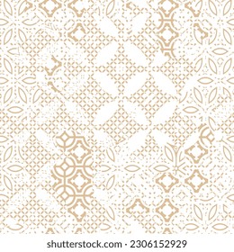 Modern abstract floral leaves pattern. Cute botanical floral motifs seamless pattern. Hand drawn unique print.