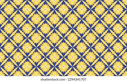 Diseño de flores de estampado floral abstracto moderno