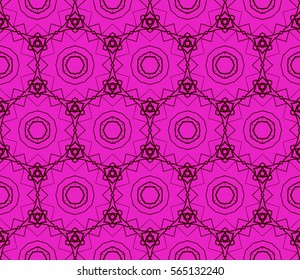 Modern abstract floral pattern. vector illustration. for invitation, wedding, wallpaper