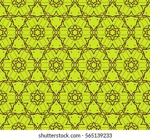 Modern abstract floral pattern. vector illustration. for invitation, wedding, wallpaper