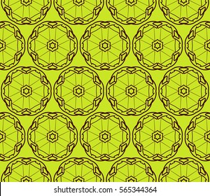 Modern abstract floral pattern. vector illustration. for invitation, wedding, wallpaper