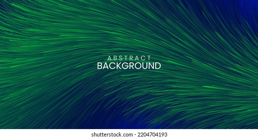 Modern abstract fluffy texture background in green and blue colors