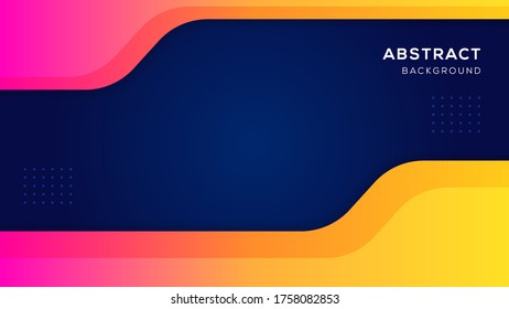 Modern abstract fluid background. Color gradient background design. Cool background design for business card or gift card. Eps10 vector illustration.