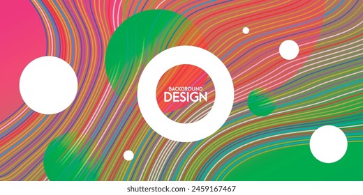 diseño moderno del fondo del fluido abstracto