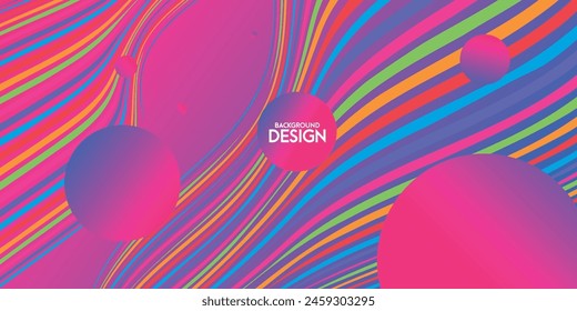 modern abstract fluid background design