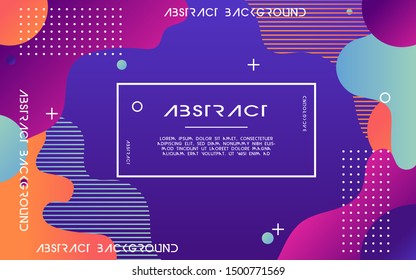 modern abstract fluid background with lines and dots,liquid,geometry,can be used in cover design, poster, flyer, book design, website backgrounds or advertising. vector illustration.