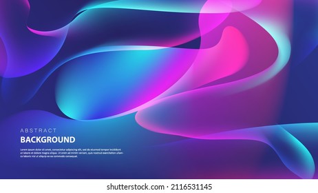 Modern abstract fluid background.Eps10 Vector