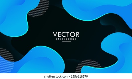 modern abstract fluid liquid wave background wallpaper design vector graphic EPS10