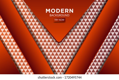 modern abstract future background banner with line in triangle texture.