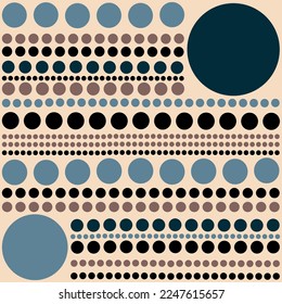 Modern abstract gemotrical seamless pattern. Digital drawn illustration. Can be used as textile fabric or wallpaper, cards, invitations, decorative paper