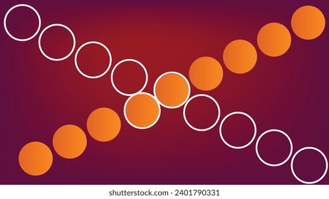 Modern abstract geomatics neon background 