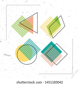 Modern Abstract Geometric Bacground or Cover 
