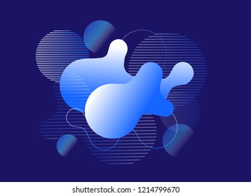 Modern abstract geometric background